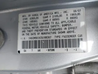 2007 Honda Accord VP
