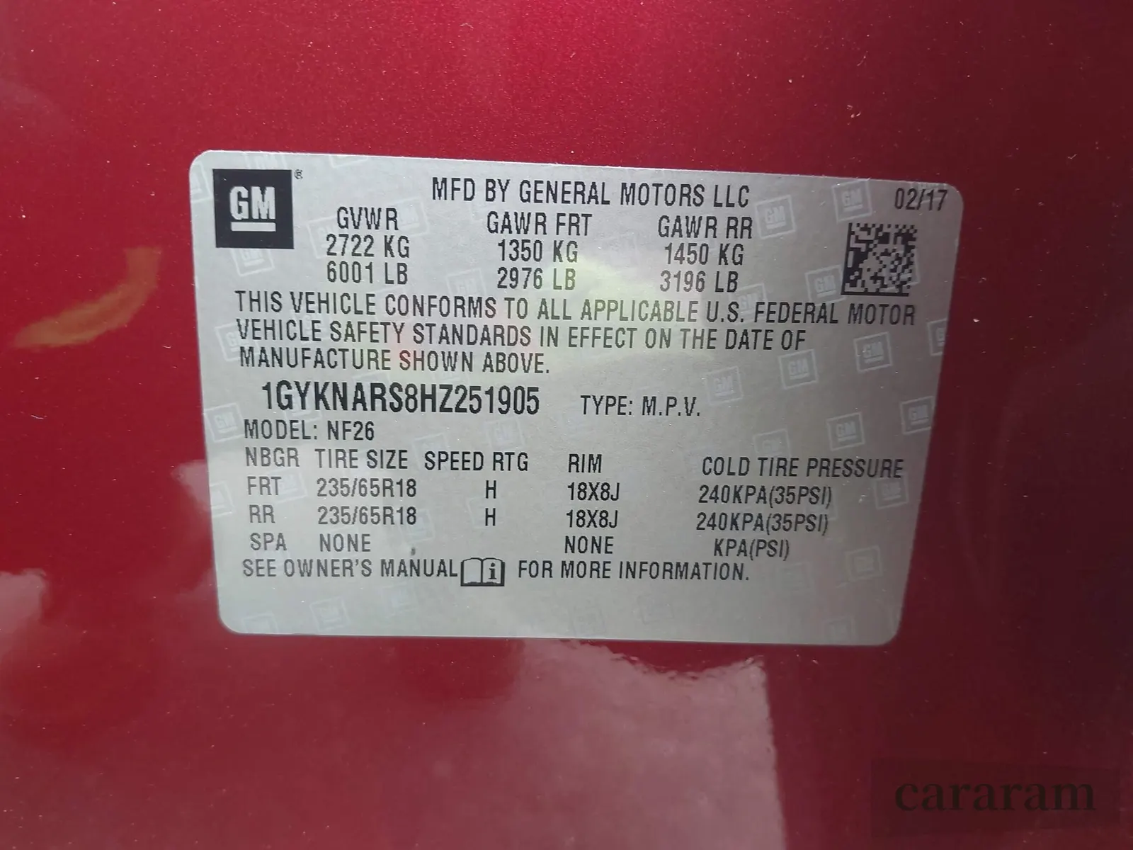 2017 Cadillac XT5 FWD