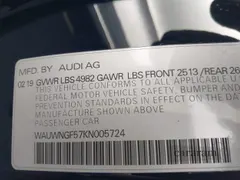 2019 Audi A5 Cabriolet Premium