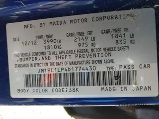 2013 Mazda 3 i Touring