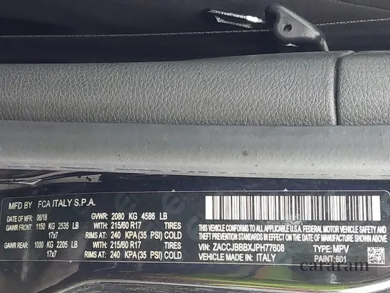 2018 Jeep Renegade Altitude