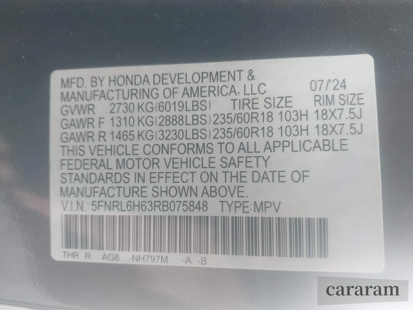 2024 Honda Odyssey EX-L