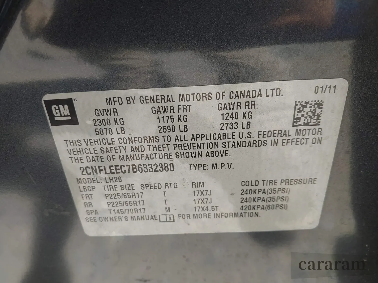 2011 Chevrolet Equinox 1LT