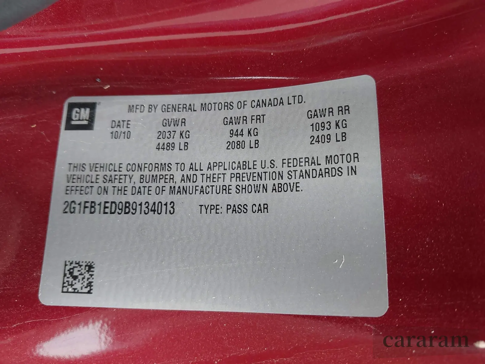 2011 Chevrolet Camaro 1LT