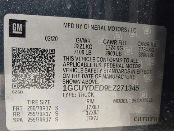 2020 Chevrolet Silverado 1500 LT