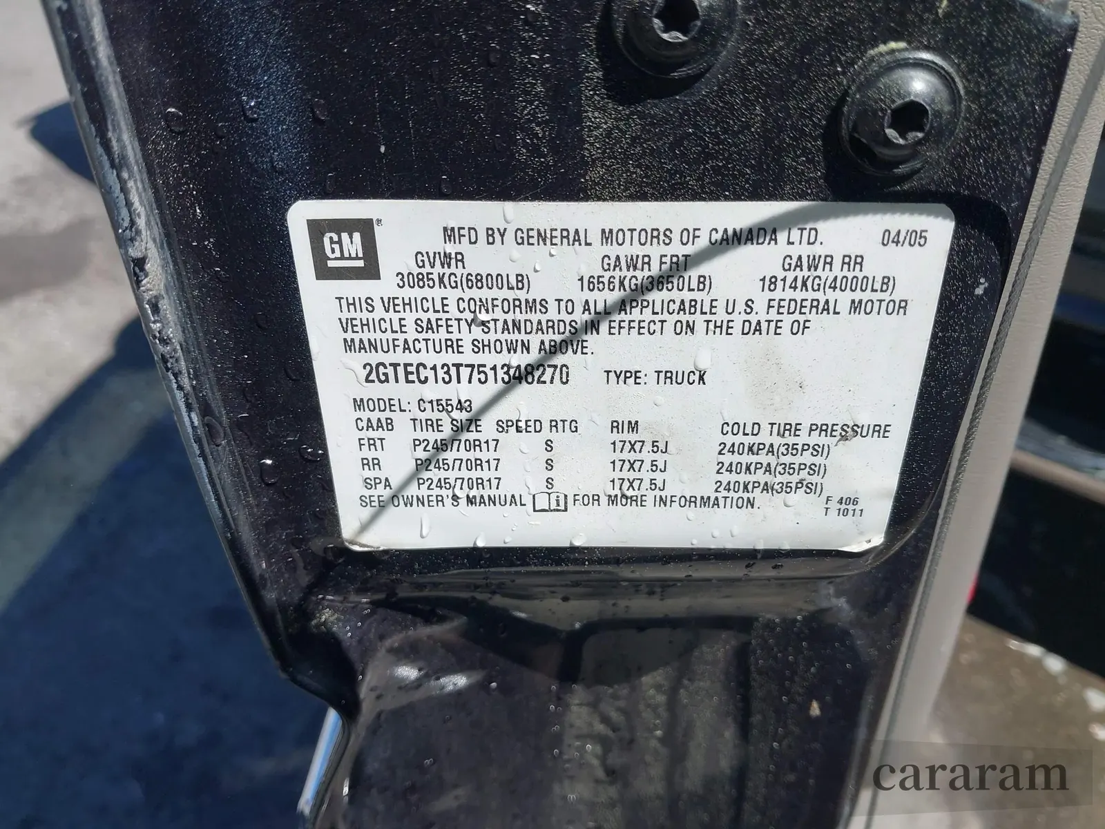 2005 GMC Sierra 1500 SLE