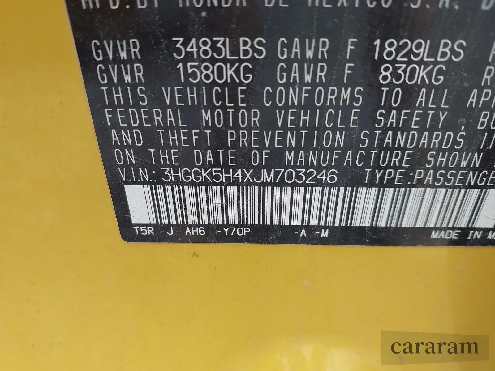 2018 Honda Fit LX