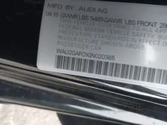 2016 Audi A7 Prestige