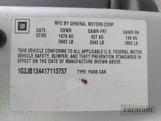 2001 Pontiac Sunfire SE