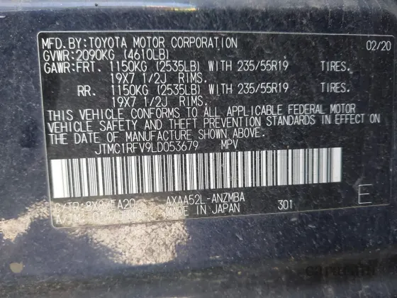 2020 Toyota RAV4 XLE Premium