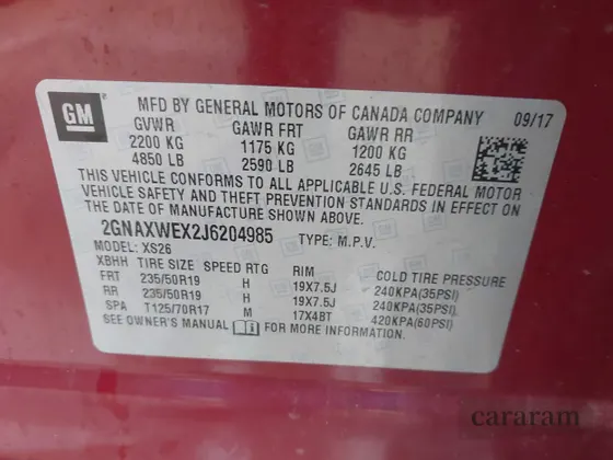 2018 Chevrolet Equinox Premier