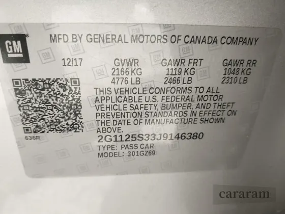 2018 Chevrolet Impala Premier