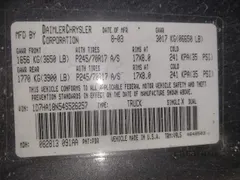 2004 Dodge 1500 SLT