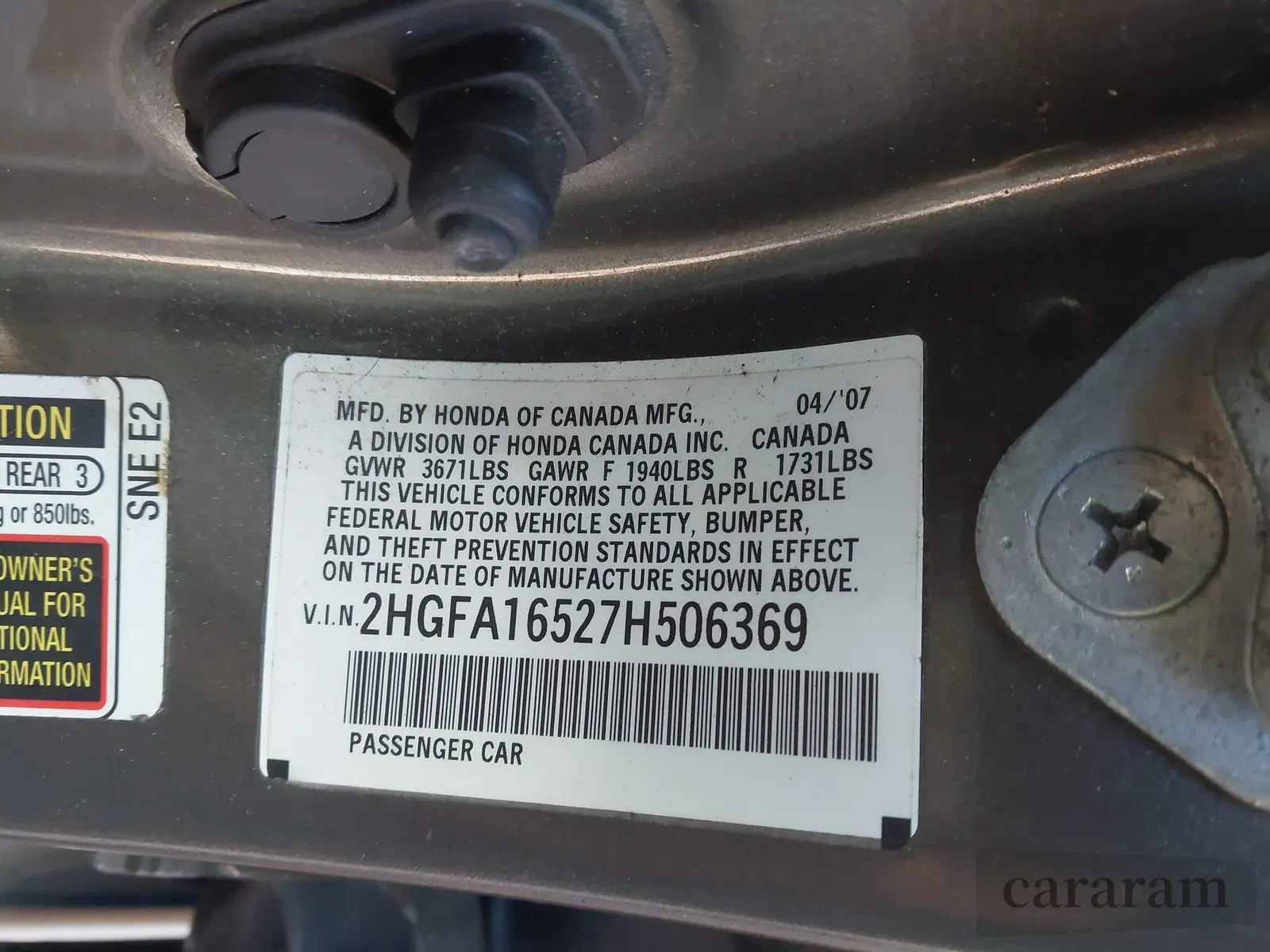 2007 Honda Civic LX