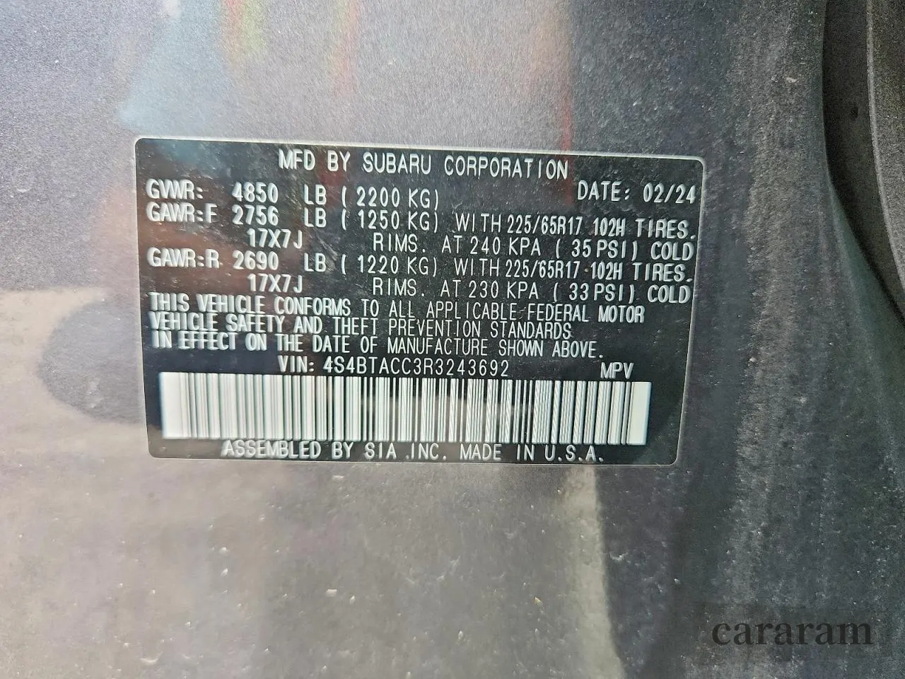 2024 Subaru Outback Premium