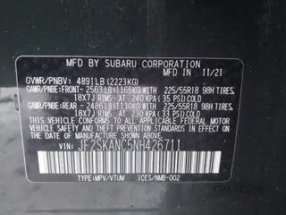 2022 Subaru Forester Limited