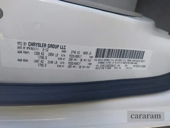 2012 Chrysler Town & Country Limited