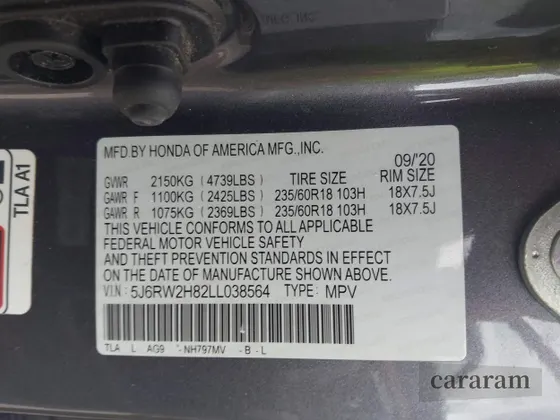 2020 Honda CR-V EX-L
