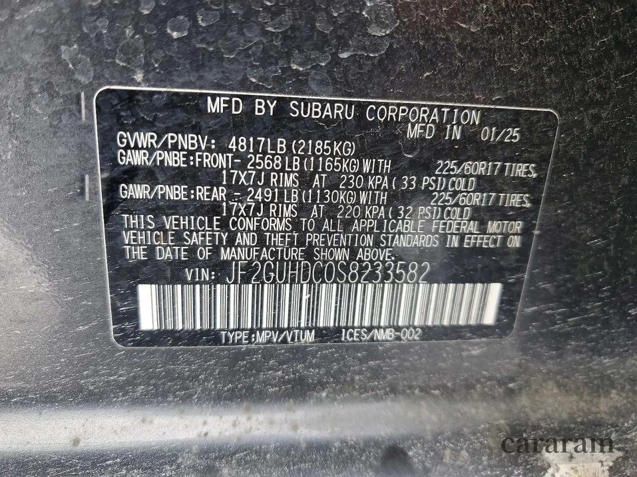2025 Subaru Crosstrek Premium