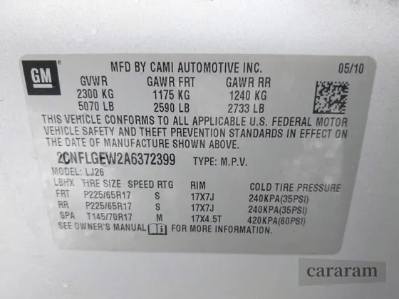 2010 Chevrolet Equinox LTZ