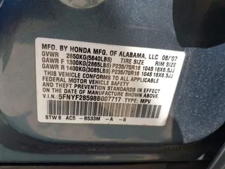 2008 Honda Pilot EX-L