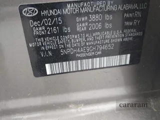 2016 Hyundai Elantra SE