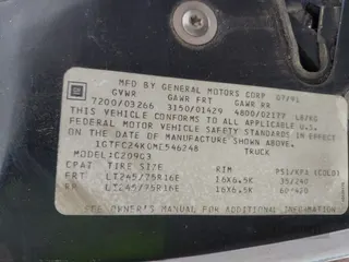 1991 GMC Sierra 2500