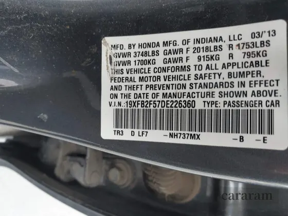 2013 Honda Civic LX