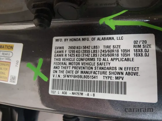 2020 Honda Pilot EX-L