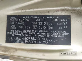 2002 Hyundai Accent L