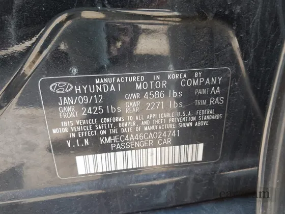 2012 Hyundai Sonata Hybrid