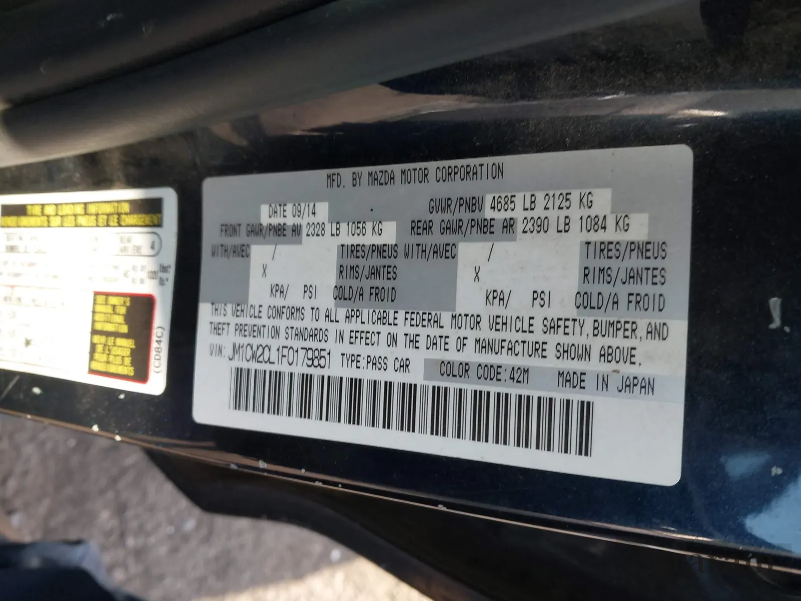 2015 Mazda 5 Touring