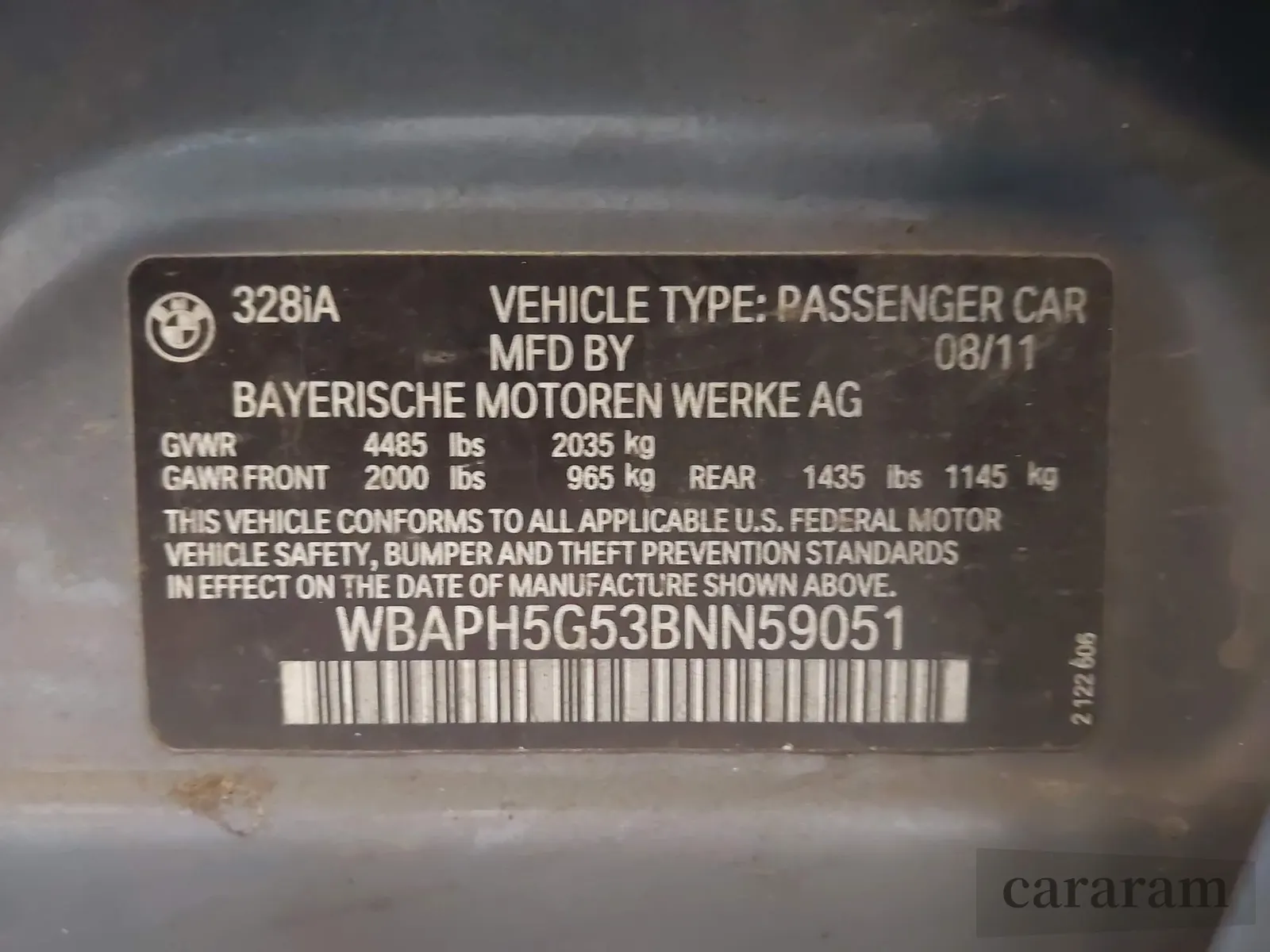 2011 BMW 3 Series 328i