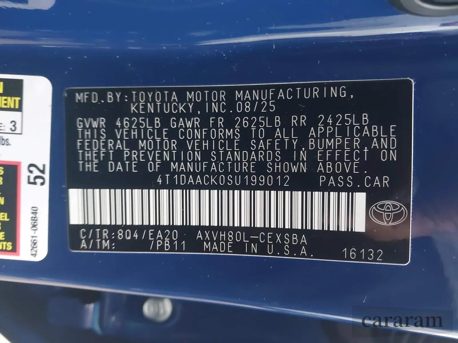 2025 Toyota Camry SE