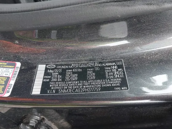 2023 Hyundai Tucson Limited