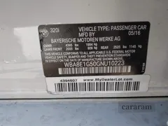 2016 BMW 3 Series 320i