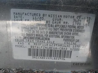 2021 Nissan Versa SV