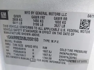 2011 GMC Acadia SLT1