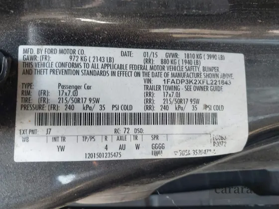 2015 Ford Focus SE