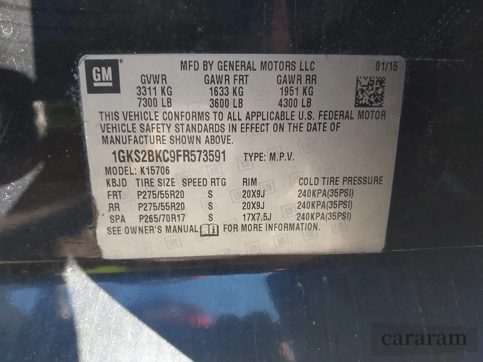 2015 GMC Yukon SLT