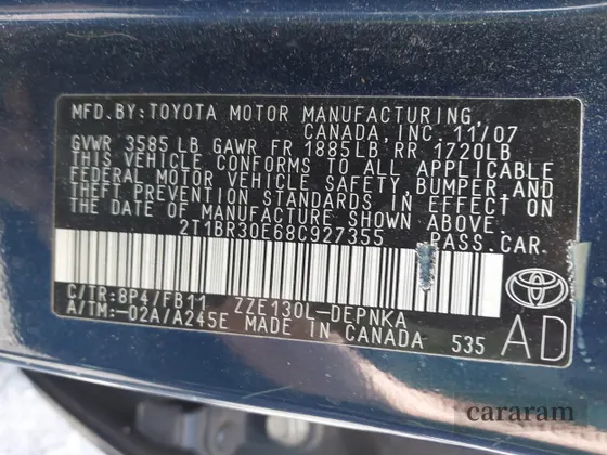 2008 Toyota Corolla CE