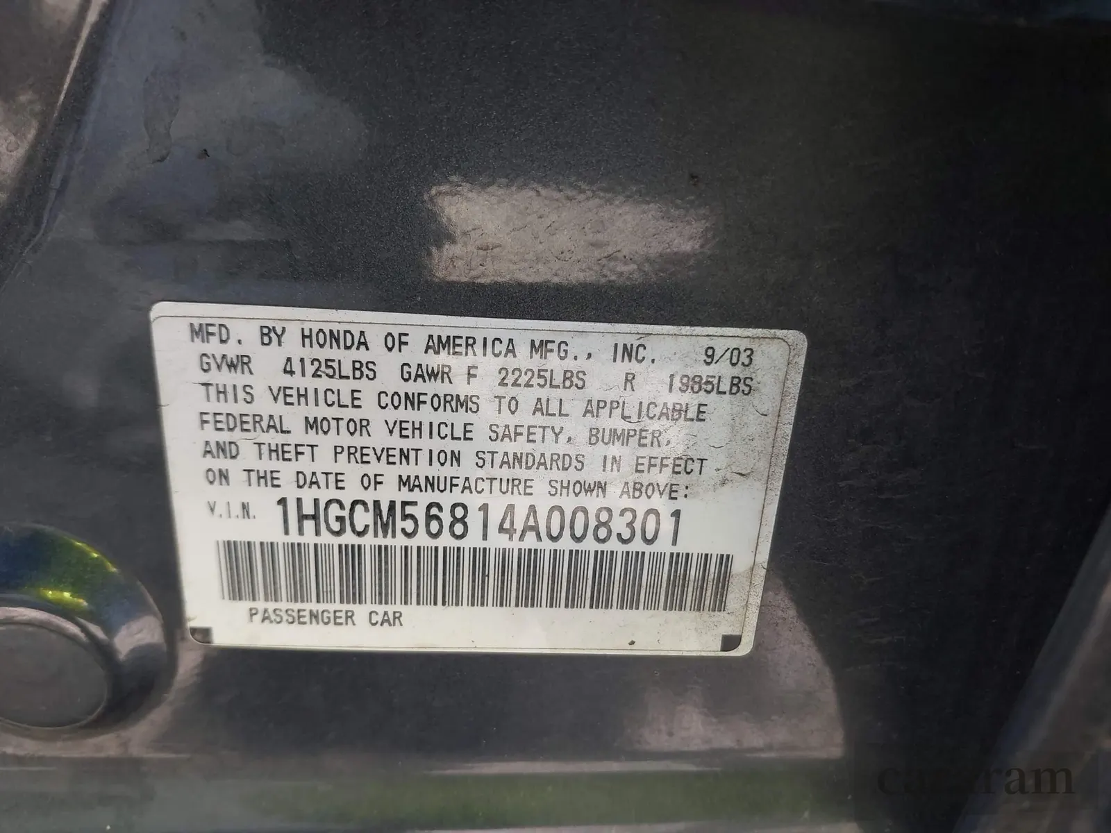 2004 Honda Accord EX