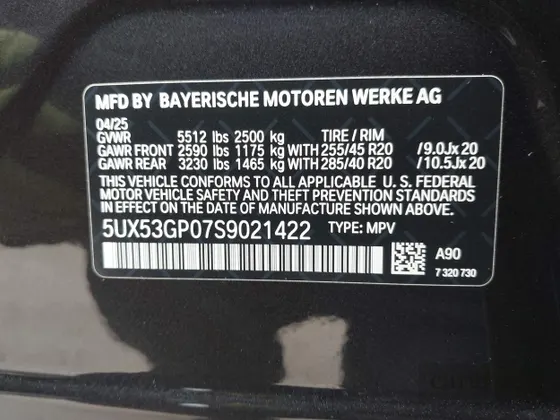 2025 BMW X3 30 xDrive
