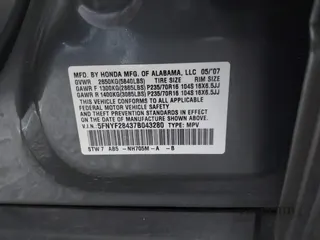 2007 Honda Pilot EX