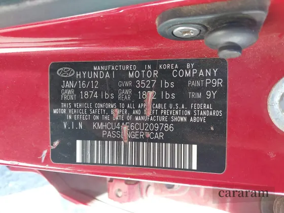 2012 Hyundai Accent GLS