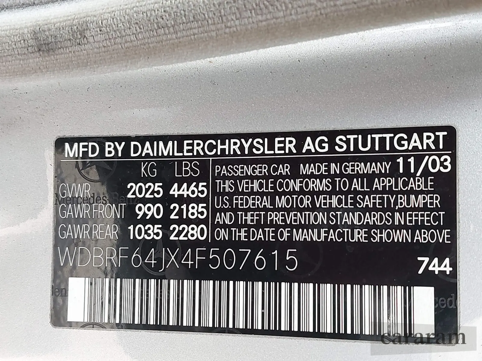 2004 Mercedes-Benz C 320