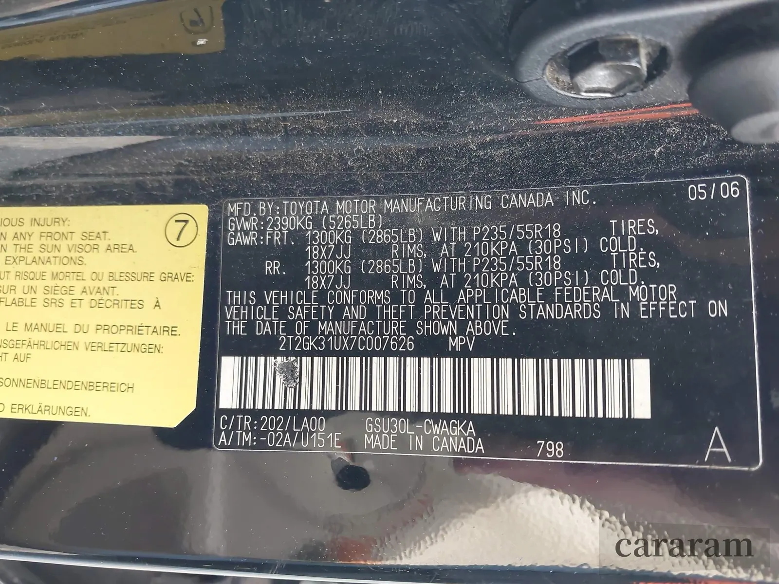 2007 Lexus RX 350
