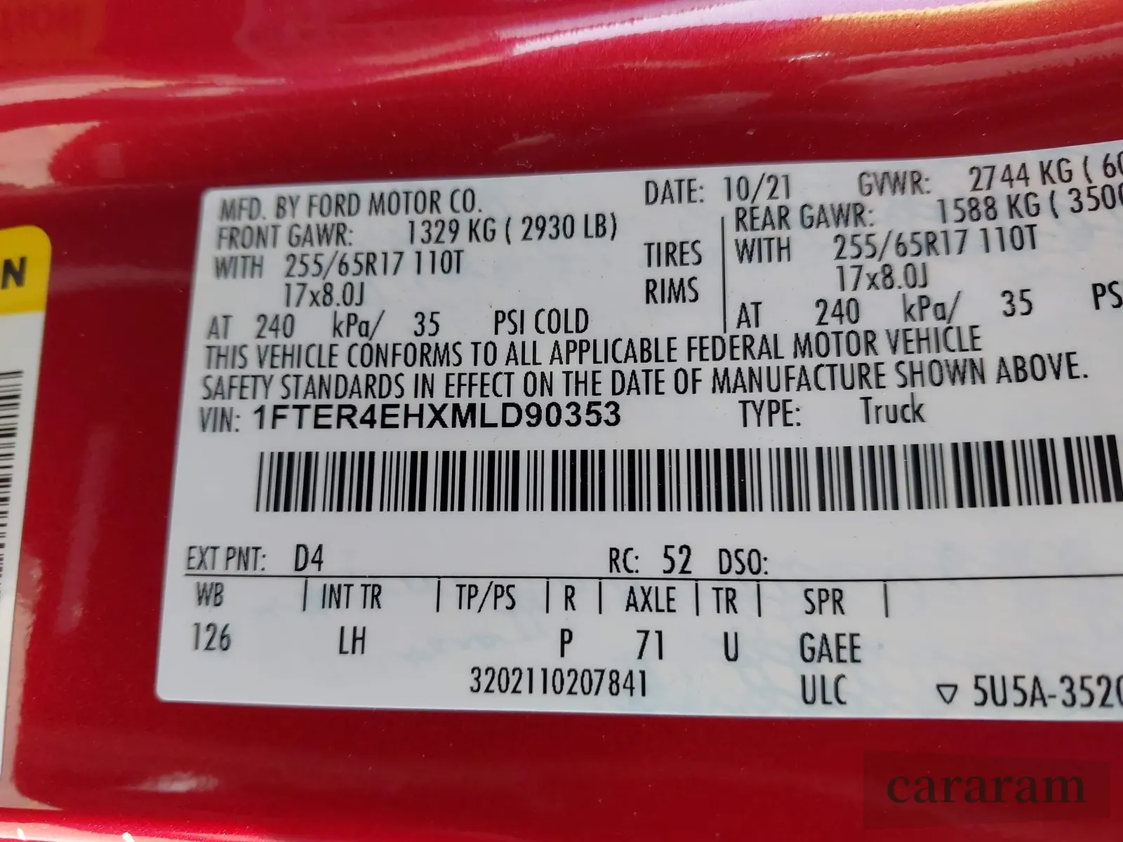 2021 Ford Ranger XL