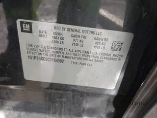 2012 Chevrolet Cruze 1LT