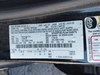 2018 Ford Fiesta SE